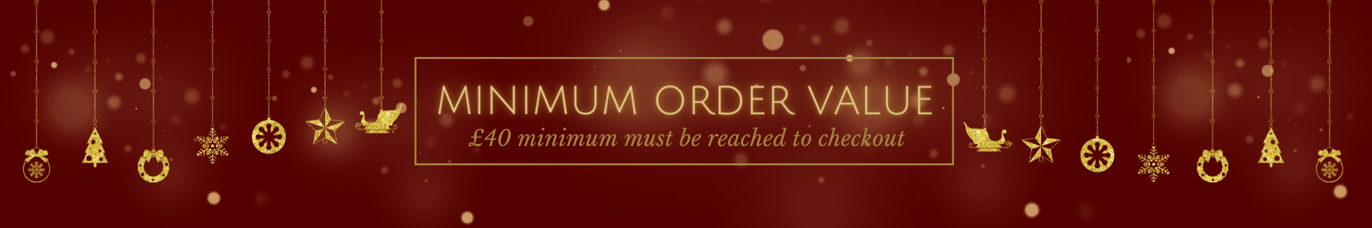 Christmas Food | Minimum Order Value